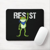 Frogs Resist - Rtland Frog Protest Funny Mousepad (Mit Mouse)