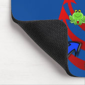 Frogs Rope Arrow Maus Pad! Mousepad (Ecke)