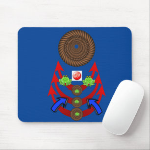 Frogs Rope Arrow Maus Pad! Mousepad