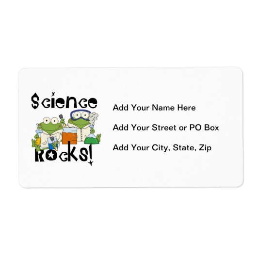 Frogs Science Rocks (Vorne)
