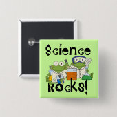 Frogs Science Rocks Button (Vorne & Hinten)
