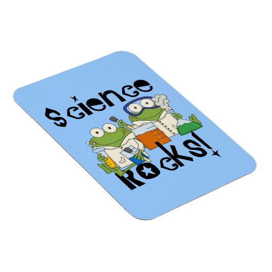 Frogs Science Rocks Magnet (Rechte Seite)