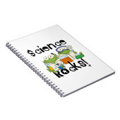 Frogs Science Rocks Notizblock (Rechte Seite)