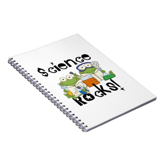 Frogs Science Rocks Notizblock (Rechte Seite)