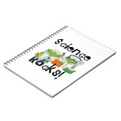 Frogs Science Rocks Notizblock (Linke Seite)