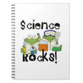 Frogs Science Rocks Notizblock (Vorderseite)