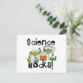 Frogs Science Rocks Postkarte (Stehend Vorderseite)
