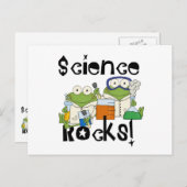 Frogs Science Rocks Postkarte (Vorne/Hinten)