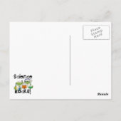 Frogs Science Rocks Postkarte (Rückseite)