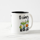 Frogs Science Rocks Zweifarbige Tasse (VorderseiteRechts)