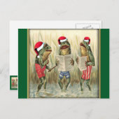 Frogs singen frohe Weihnachten (Vorne/Hinten)