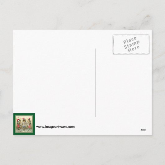 Frogs singen frohe Weihnachten (Rückseite)