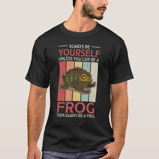 Frogs Toads Biology Biologist Humor Saying Amphibi T-Shirt (Vorderseite)