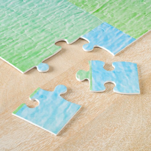 Frogs Toads Green Blue 4Alex Puzzle (Seite)