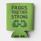 Frogs Together Strong Portland Frog Protest Dosenkühler (Vorderseite)