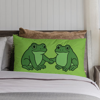 Frogs Together Strong Portland Frog Protest Lendenkissen