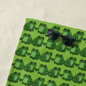 Frogs Together Strong Portland Frog Protest Strandtuch (Beispiel)