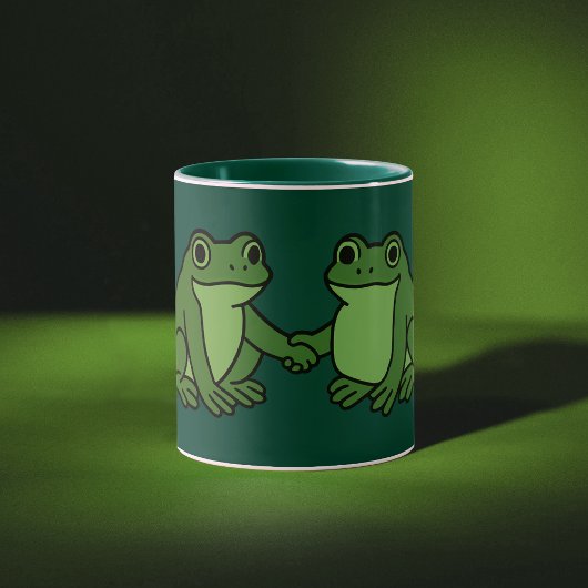 Frogs Together Strong Portland Frog Protest Tasse