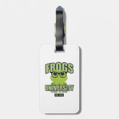 Frogs-Universität Gepäckanhänger (Rückseite vertikal)