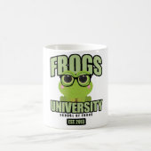 Frogs-Universität Kaffeetasse (Mittel)