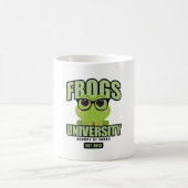 Frogs-Universität Kaffeetasse (Mittel)