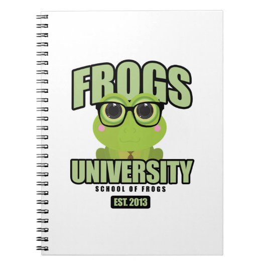 Frogs-Universität Notizblock (Vorderseite)