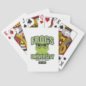 Frogs-Universität Spielkarten (Rückseite)