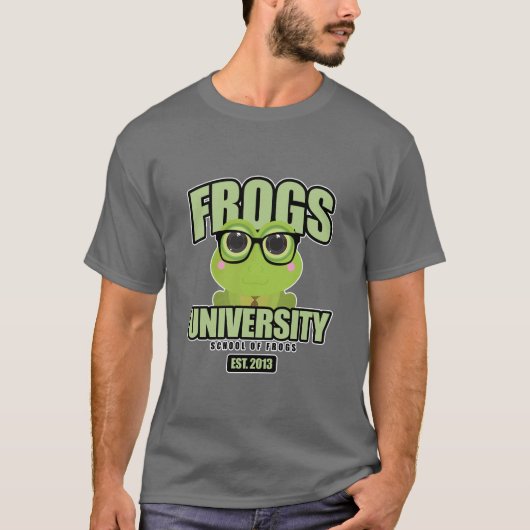 Frogs-Universität T-Shirt (Vorderseite)
