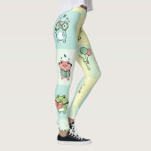 Frogs with Tiny Hobbies Leggings (Rechts)