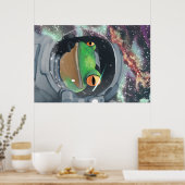 Frogstronaut Poster (Küche)