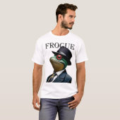 "FROGUE: Fashionable Frog Fabulness!" T-Shirt (Vorne ganz)