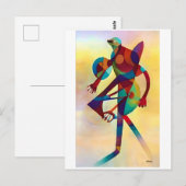 Frogwalker Postkarte (Vorne/Hinten)