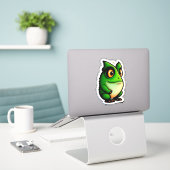 Frogy Delights Entdecken Sie unsere Stickerauswahl Aufkleber (Laptop auf Schreibtisch)