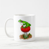 Frögy | Funny Frog Kaffeetasse (Links)