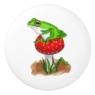 Frögy Funny Frog Keramikknauf
