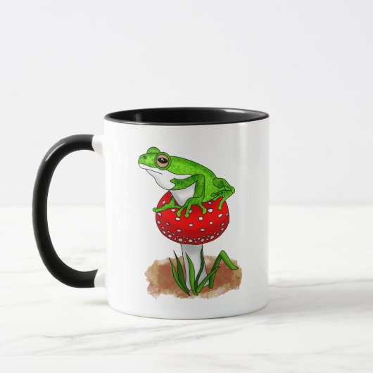 Frögy | Funny Frog Tasse (Links)