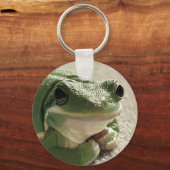 Frogy Green Tree Frog Schlüsselanhänger (Vorderseite)