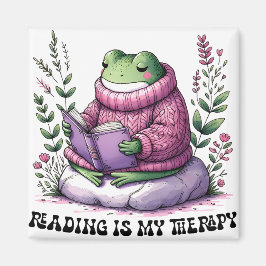 Frogy Reading ist meine Therapie Magnet