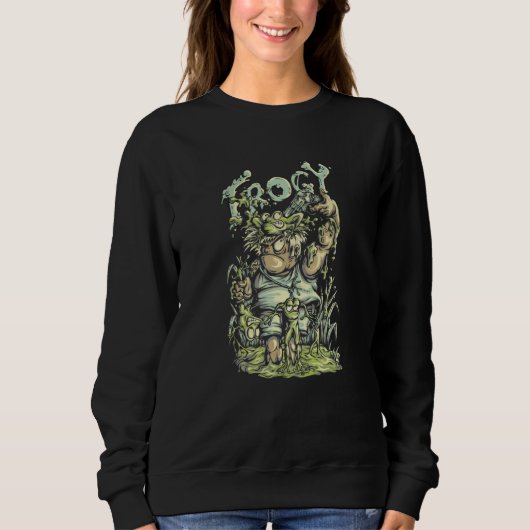Frogy Sweatshirt (Vorderseite)