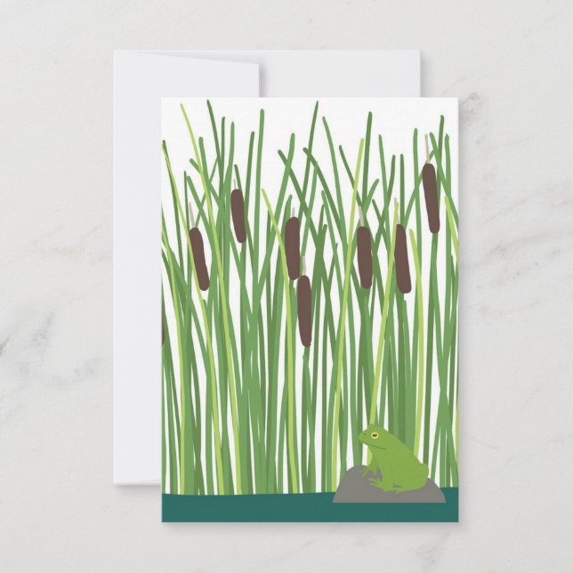 Frogy und Cattails (Vorderseite)