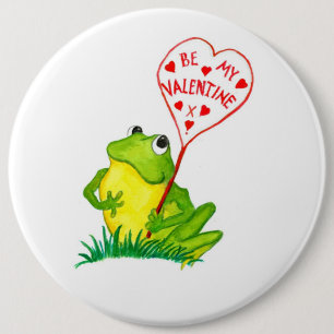 Frogy Valentine Button - Kolossal!
