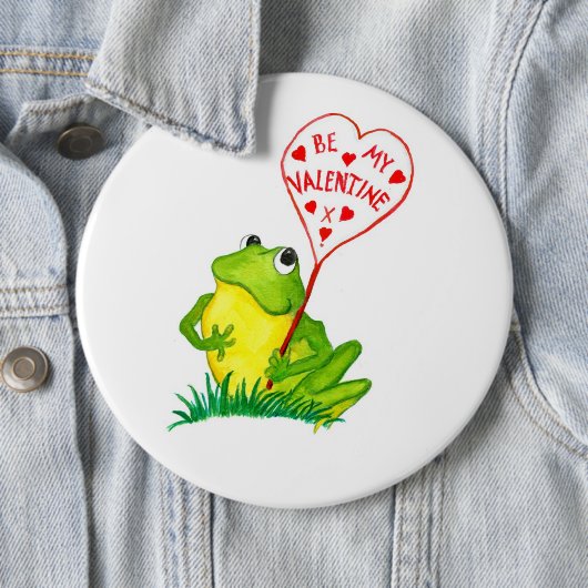 Frogy Valentine Button - Kolossal! (Beispiel)