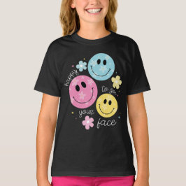 froh, deinen Gesichtslehrer wieder in die Schule z T-Shirt