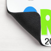Froh, ein Absolvent zu sein Abschlussfeier Mousepad (Ecke)