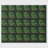 froh neues Jahr green.jpg Geschenkpapier (Flach)