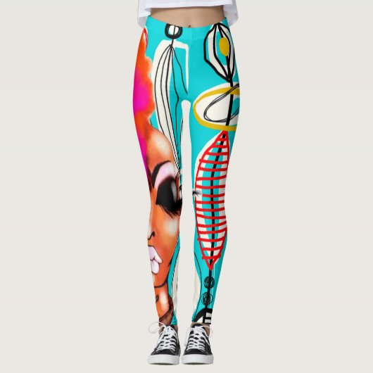 FROHAWK-LEGGINGS LEGGINGS (Vorderseite)