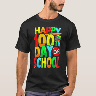 Frohe 100. Schultag Lehrer Kinder Frohe 100 T T-Shirt