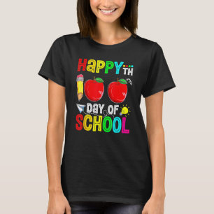 Frohe 100. Schultag Lehrer Kinder Frohe 100 T T-Shirt