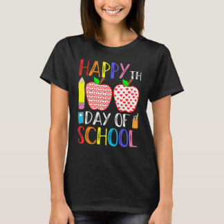 Frohe 100. Schultag Lehrer Kinder Frohe 100 T T-Shirt