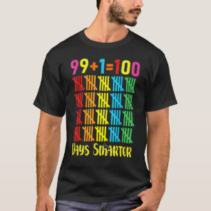 Frohe 100. Schultage 100 Tage schlauer Lehrer T-Shirt